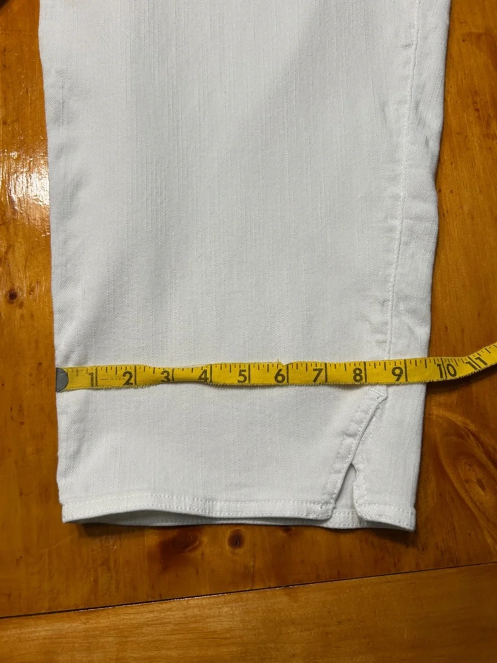 Westbound White Women's Stretch Pull-On Cropped Pants Spring Summer Classic - Picture 7 of 8